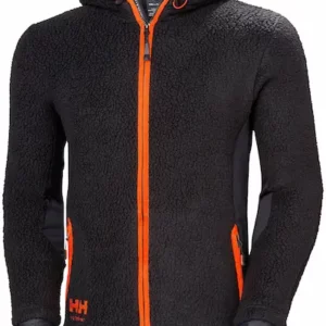 CHELSEA EVO Hooded PILE Veste noire 990 - Helly Hansen