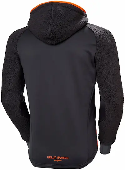 CHELSEA EVO Hooded PILE Veste noire 990 - Helly Hansen – Image 2