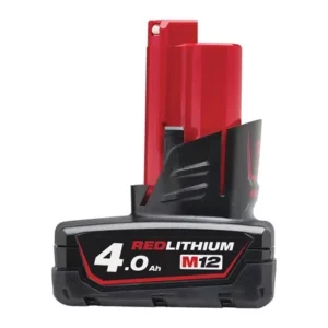 Batterie Milwaukee M12 4.0 Ah : Performance et autonomie extrêmes pour vos outils 12V
