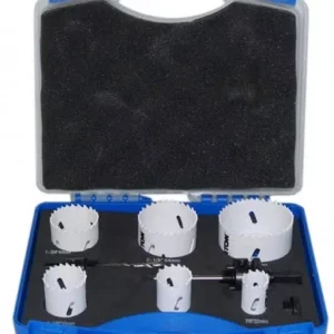 COFFRET 6 SCIES CLOCHES COBALT SET ELECTRICIEN Ø22-68 - Atom
