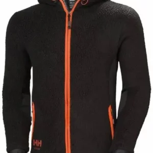 CHELSEA EVO Hooded PILE Veste noire 990 - Helly Hansen