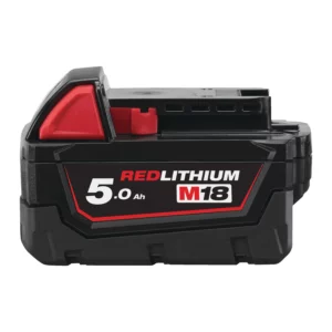 Batterie MILWAUKEE M18 B5 18V 5.0Ah RED Li-Ion Système M18 - 4932430483