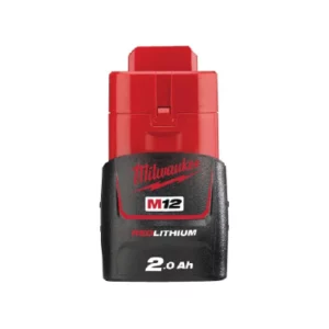 Batterie Milwaukee 2 ah Red Li-Ion M12B2-4932430064