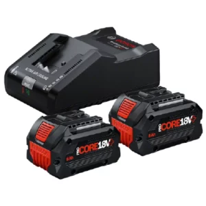 Kit ProCORE18V 2 Batt 8.0 Ah Chargeur Rapide GAL 18V-160 C Bosch
