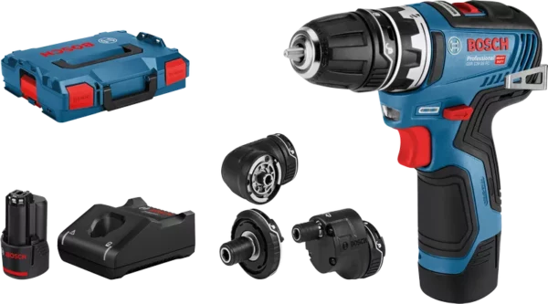 Visseuse GSR 12V-35FC Bosch 2 batt3.0Ah L-BOXX