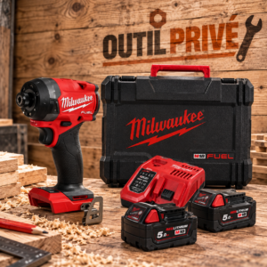 MILWAUKEE Visseuse à chocs ¼ 18V M18 FID3-502X 4933479865