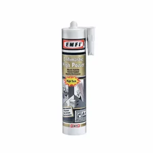 Colle Mastic Hybride EMFIMASTIC High Power Blanc - Cartouche de 290 ml