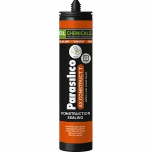 Mastic Silicone Neutre PARASILICO AX CONSTRUCT T - 300 ml Blanc Pur