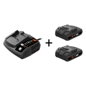 SPIT Pack Énergie 18V 2Ah (2 Batteries + Chargeur) - Kit Complet (18V 2AH PACK)