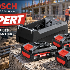 Starter Set Bosch Expert 18V (3x 4Ah + GAL 80)