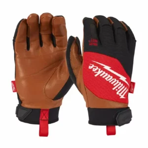 Gants Milwaukee Cuir Hybride - Taille 9/L