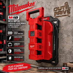 Chargeur Rapide de Transport M18 MPC6