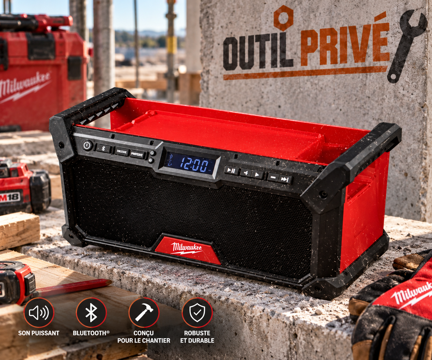 Radio de Chantier M18 RADDAB+G2-0